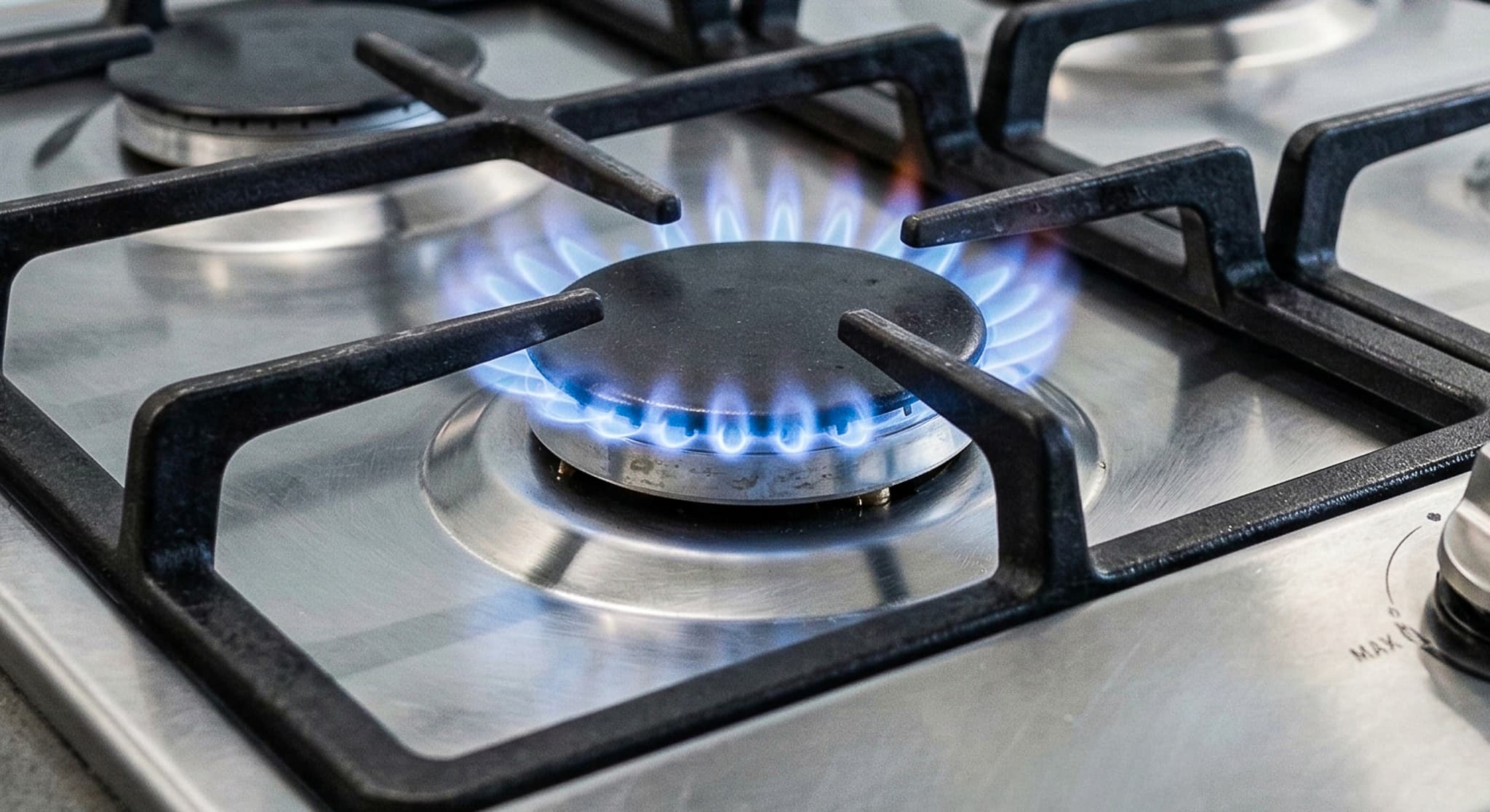 Fiamma del fornello a gas